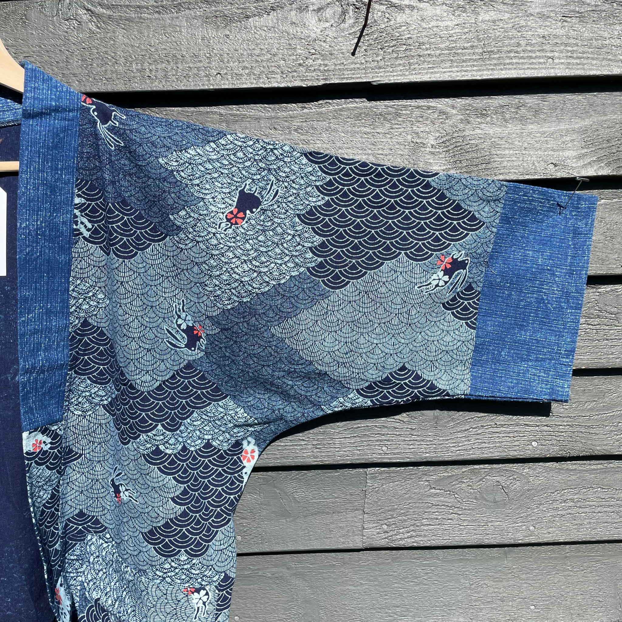 Indigo Happy Kimono 3 by Belle Waera