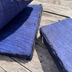Indigo Night Hand Stitched Cotton Rag Paper Notebook by Lamali Paris