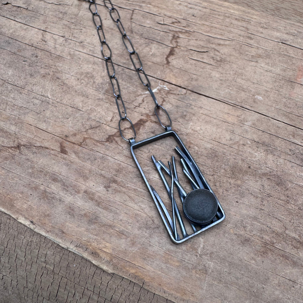 In the Grasses Necklace by Lakestone Jewelry