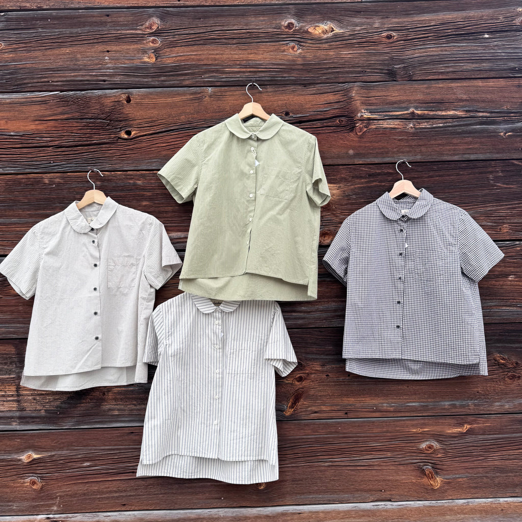 Jill Shirt in 100% Cotton Poplin by Sarahwear