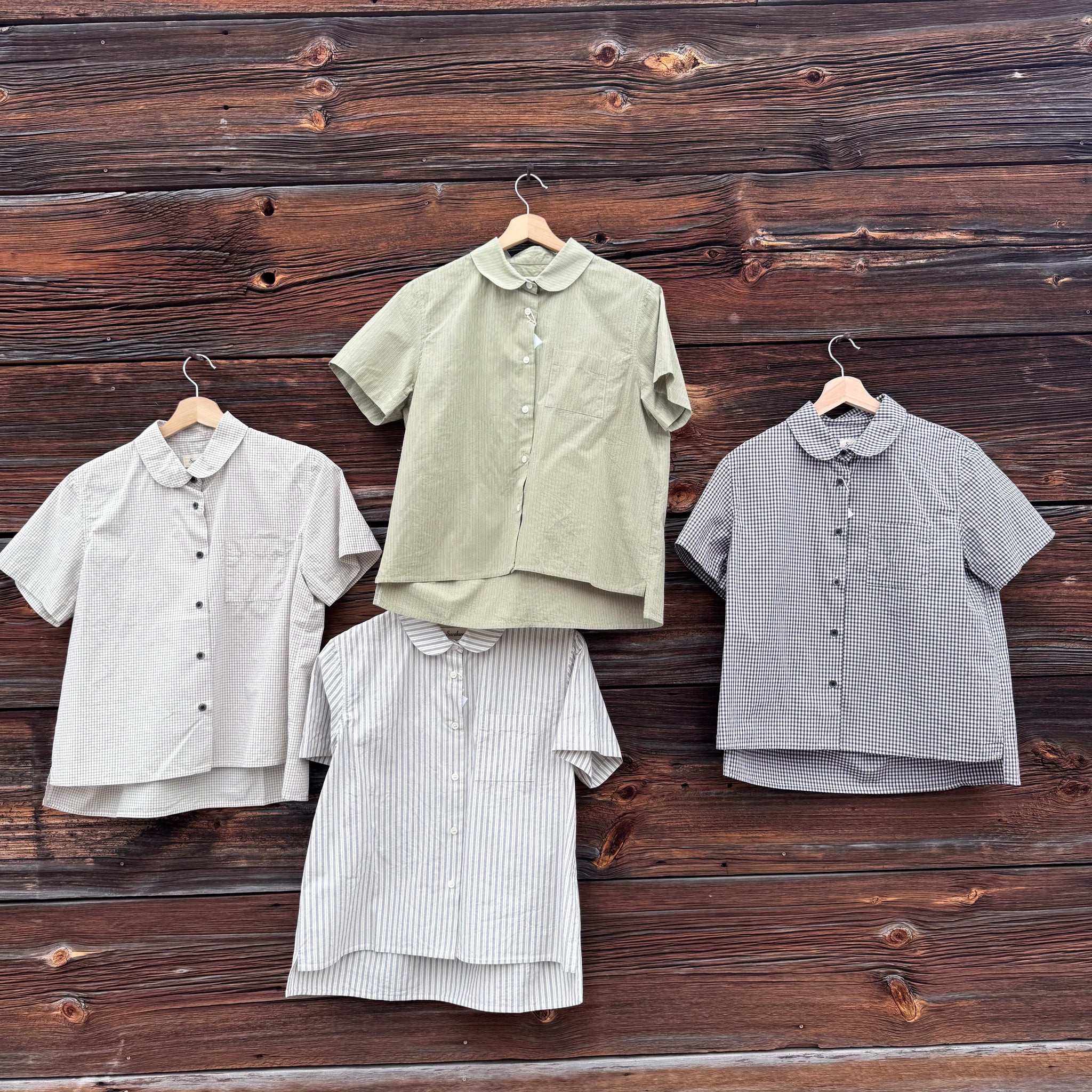 Jill Shirt in 100% Cotton Poplin by Sarahwear