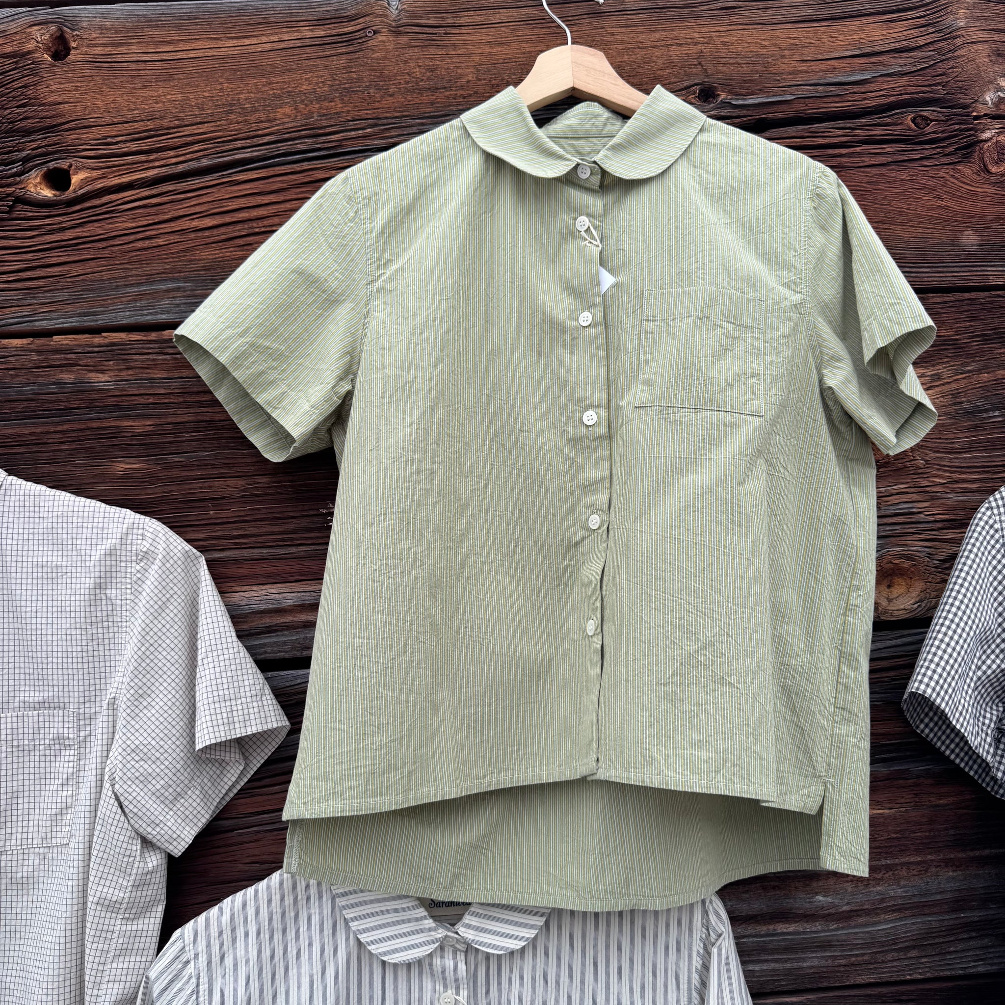 Jill Shirt in 100% Cotton Poplin by Sarahwear