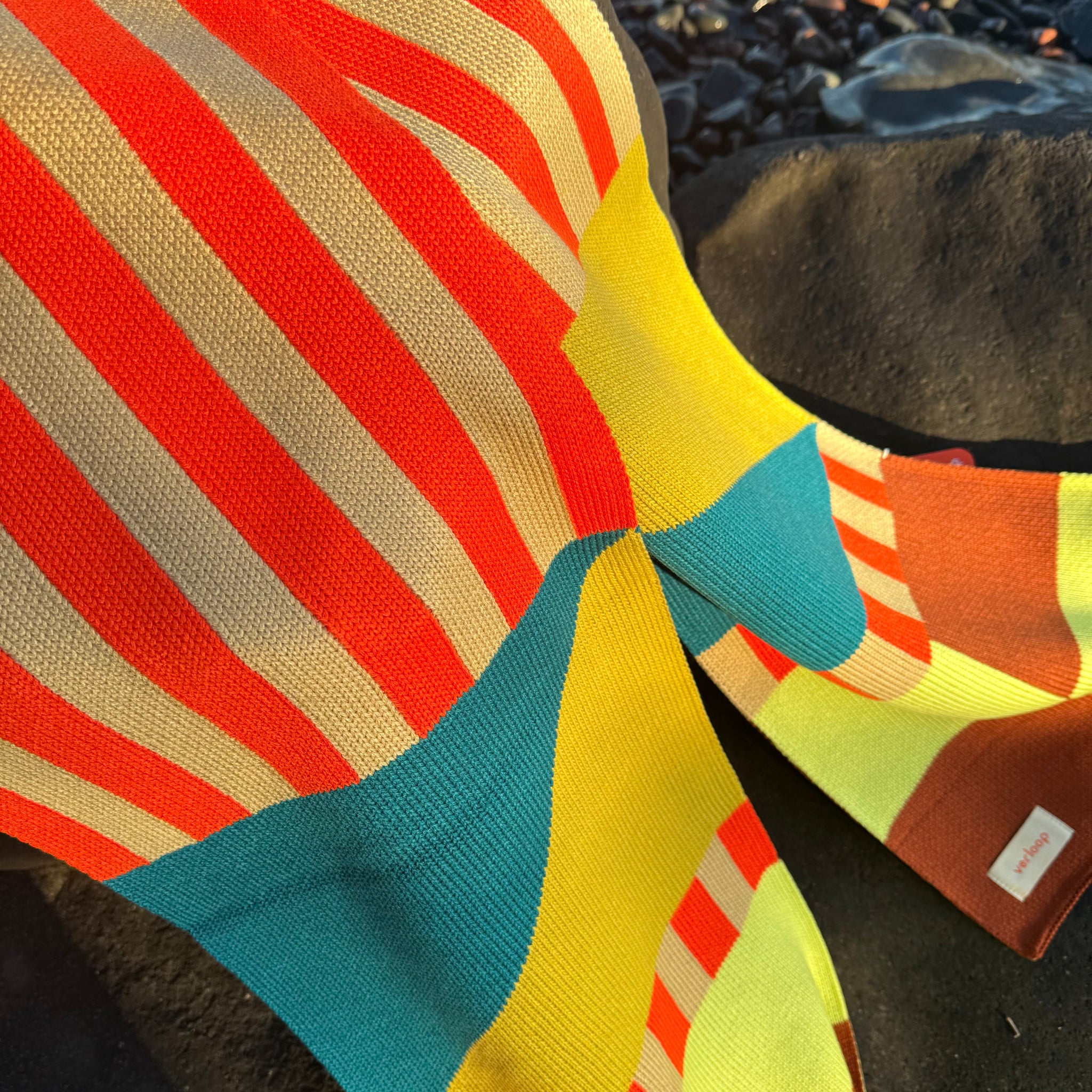 Kite Big Scarf in Desert by Verloop Knits