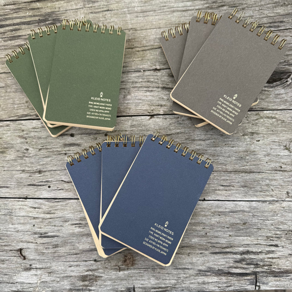 Kleid Kraft Work Memo Notebooks, Japan