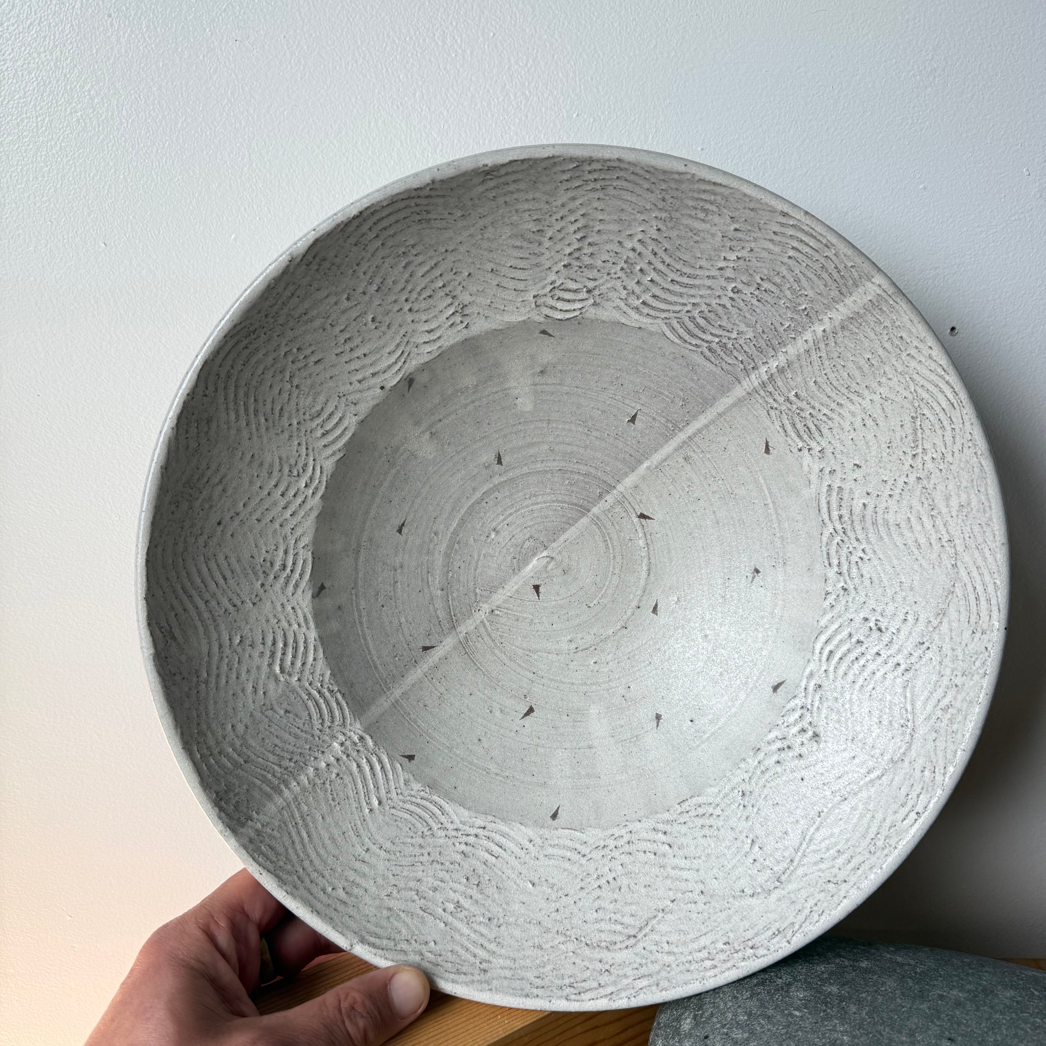 Large Ceramic Bowl 1 by Adam Greutzmacher