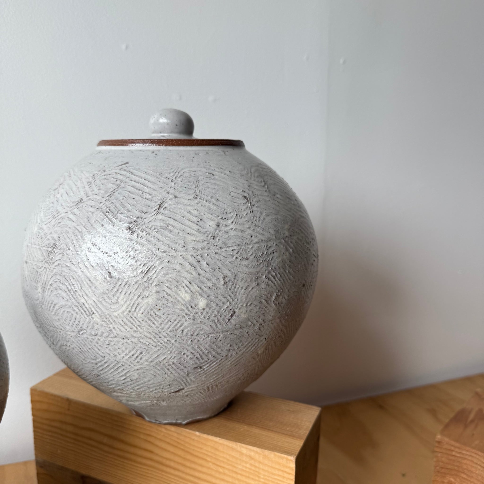 Large Lidded Jar by Adam Greutzmacher