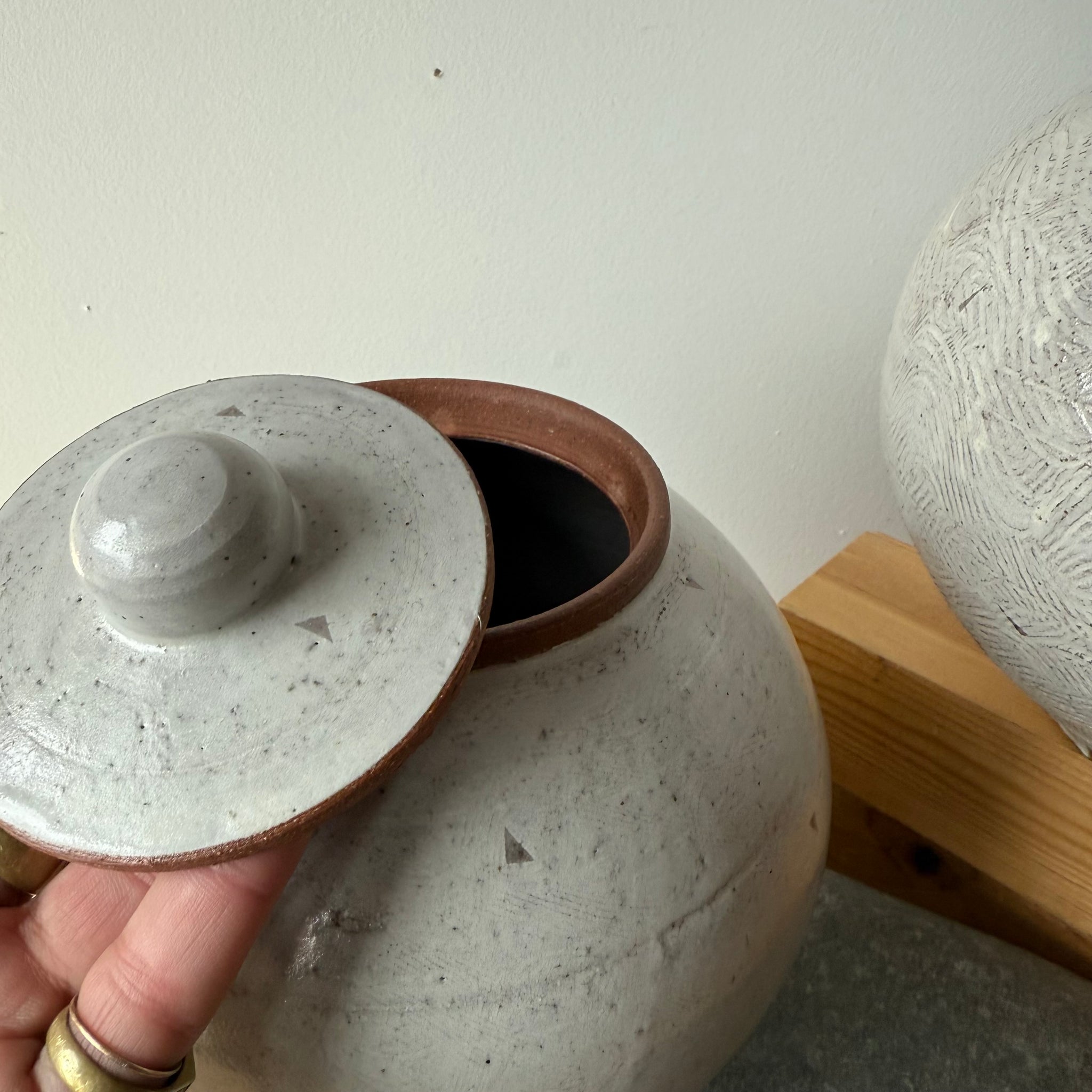 Large Lidded Jar by Adam Greutzmacher