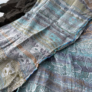 Leonce Jacquard Scarf in Kilimandjaro by Letol