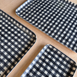 Linen Coated Trays by Fog Linen