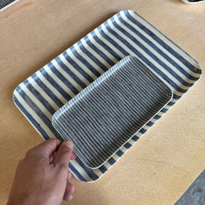 Linen Coated Trays by Fog Linen