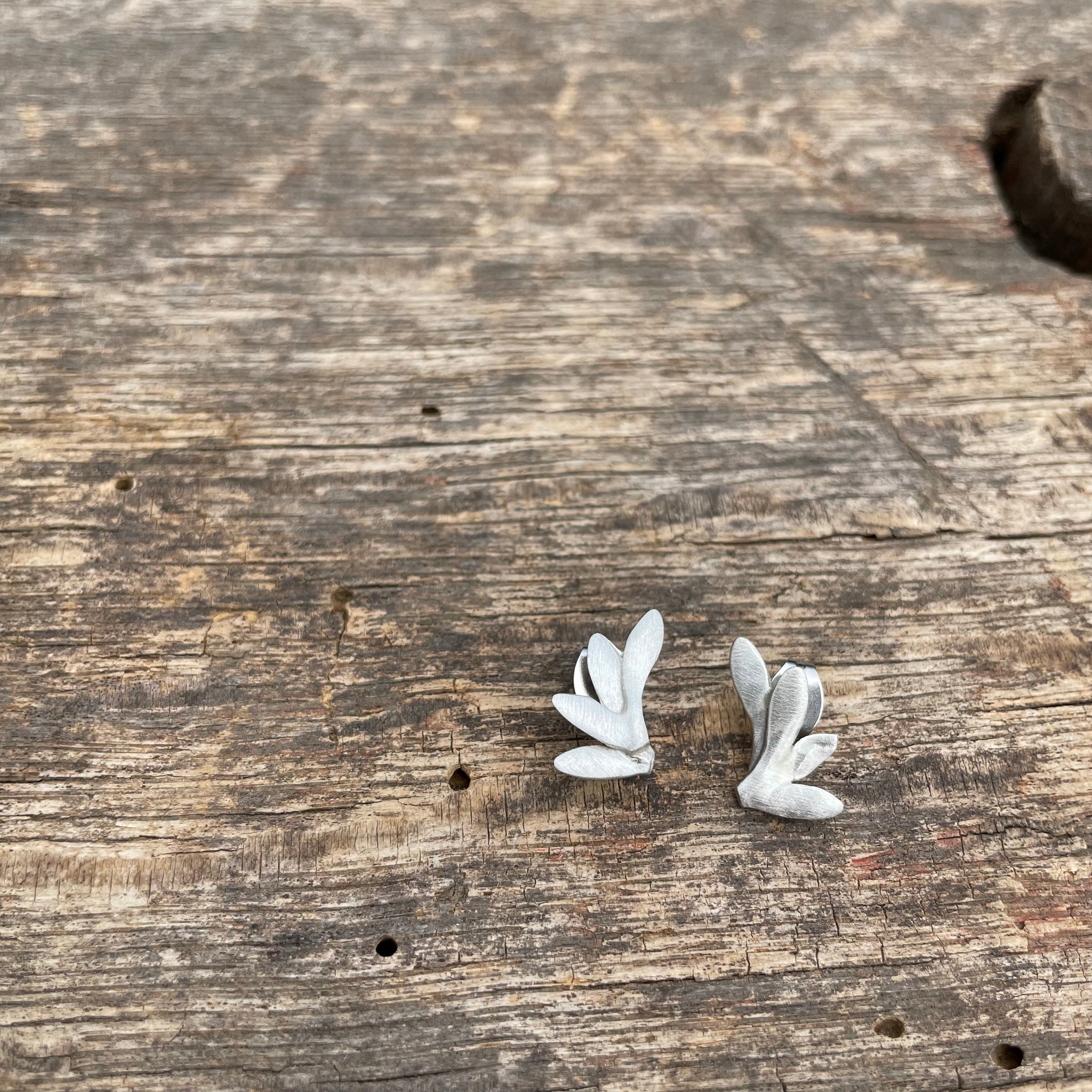 Little Wings Post Earrings by Blacking Metals