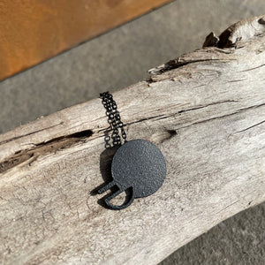 Madrid Necklace in Black Powder Coating by Days of August