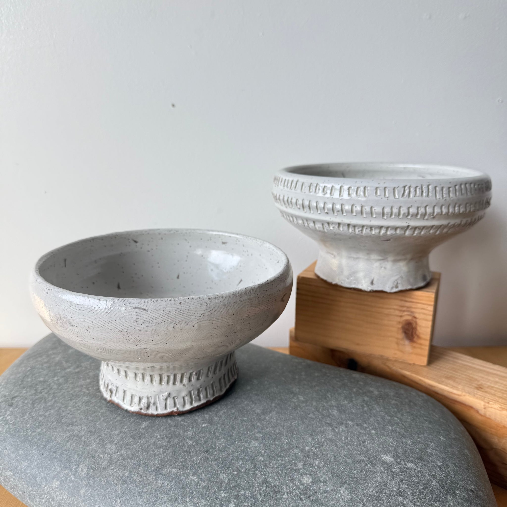 Medium Footed Bowl by Adam Greutzmacher