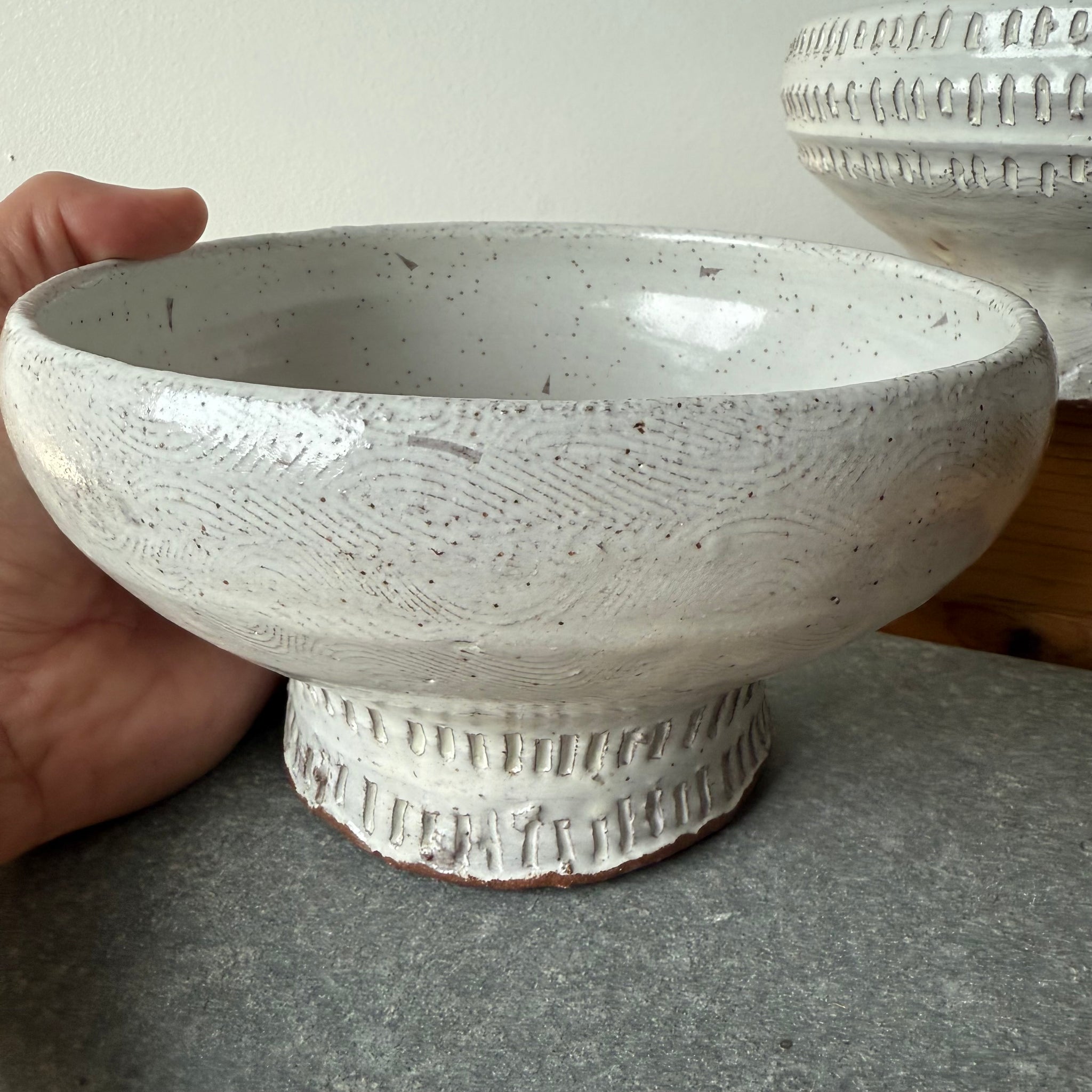 Medium Footed Bowl by Adam Greutzmacher