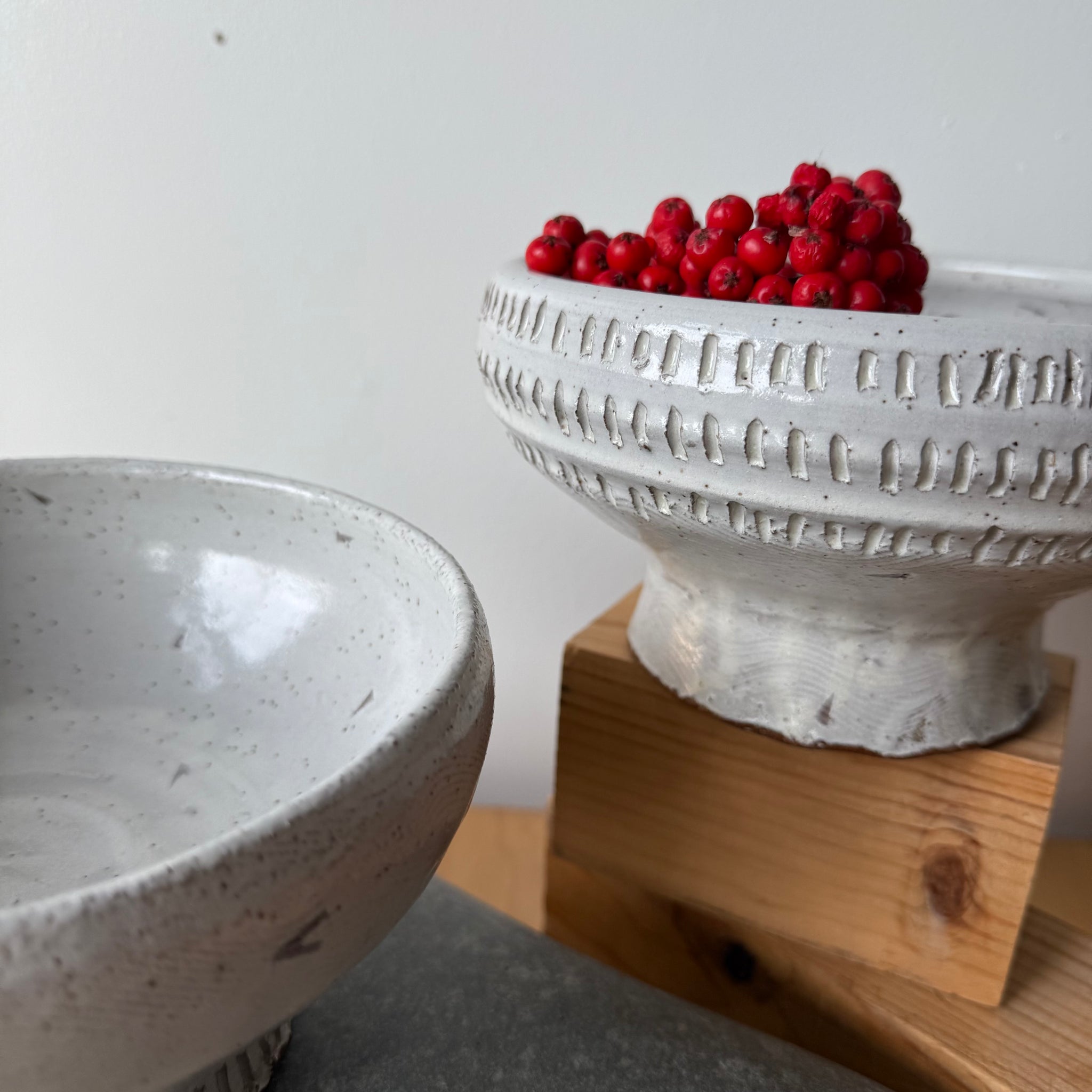 Medium Footed Bowl by Adam Greutzmacher