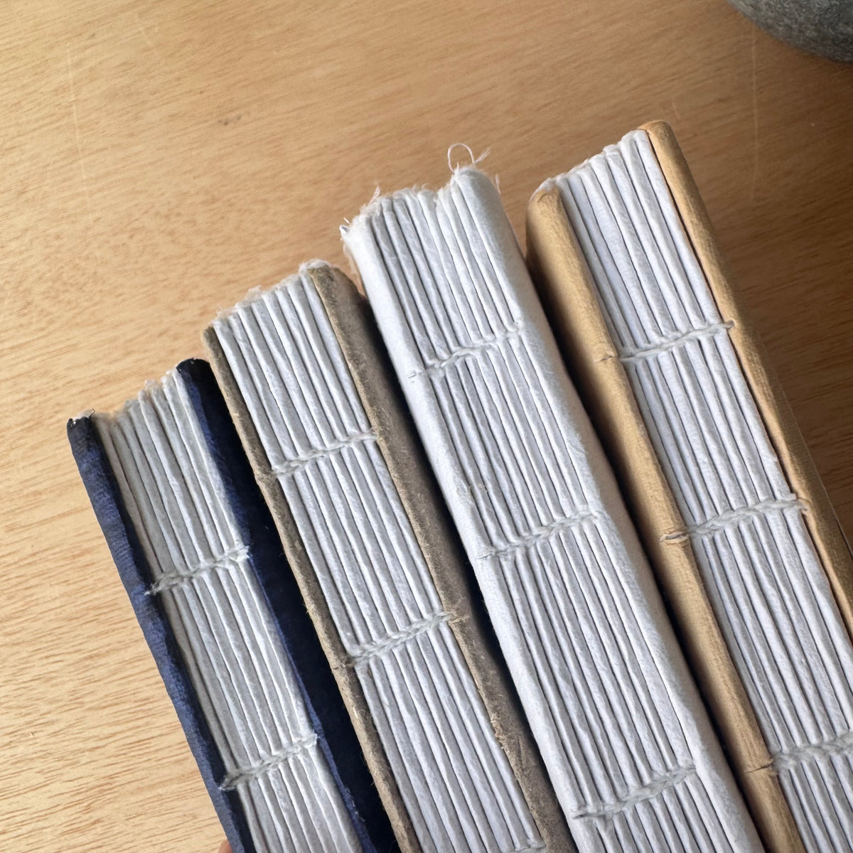 Medium Hand Stitched Cotton Rag Paper Notebook by Lamali Paris – Upstate MN