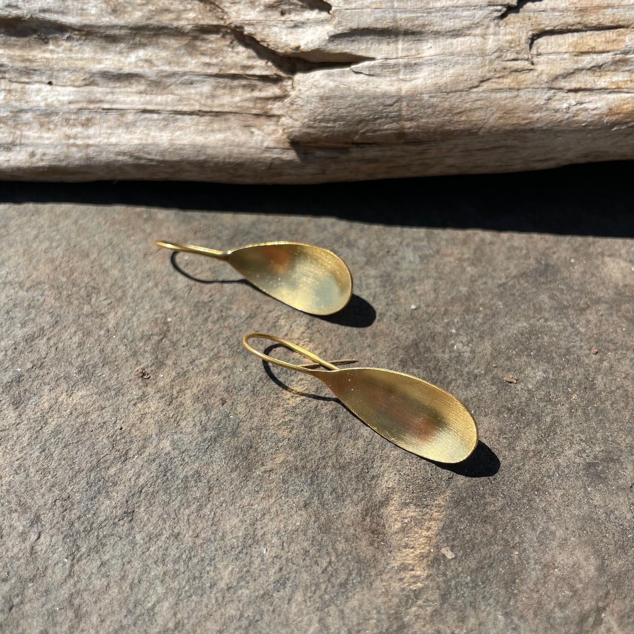 Medium Spoon Earrings by Eric Silva