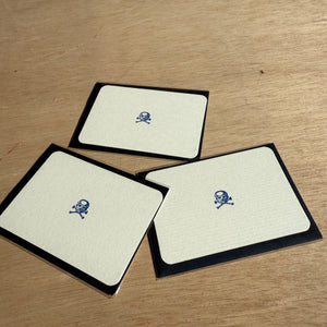 Mini Card Skull by Le Typographe