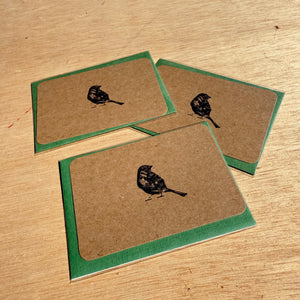 Mini Card Sparrow by Le Typographe
