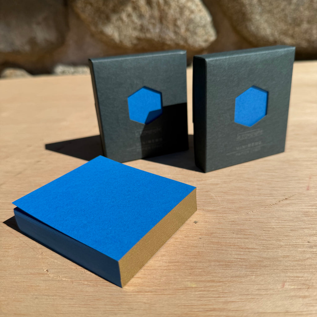 Mini Memo in Sapphire by Le Typographe