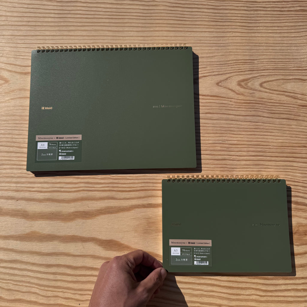 Mnemosyne x Kleid Notebooks, Japan