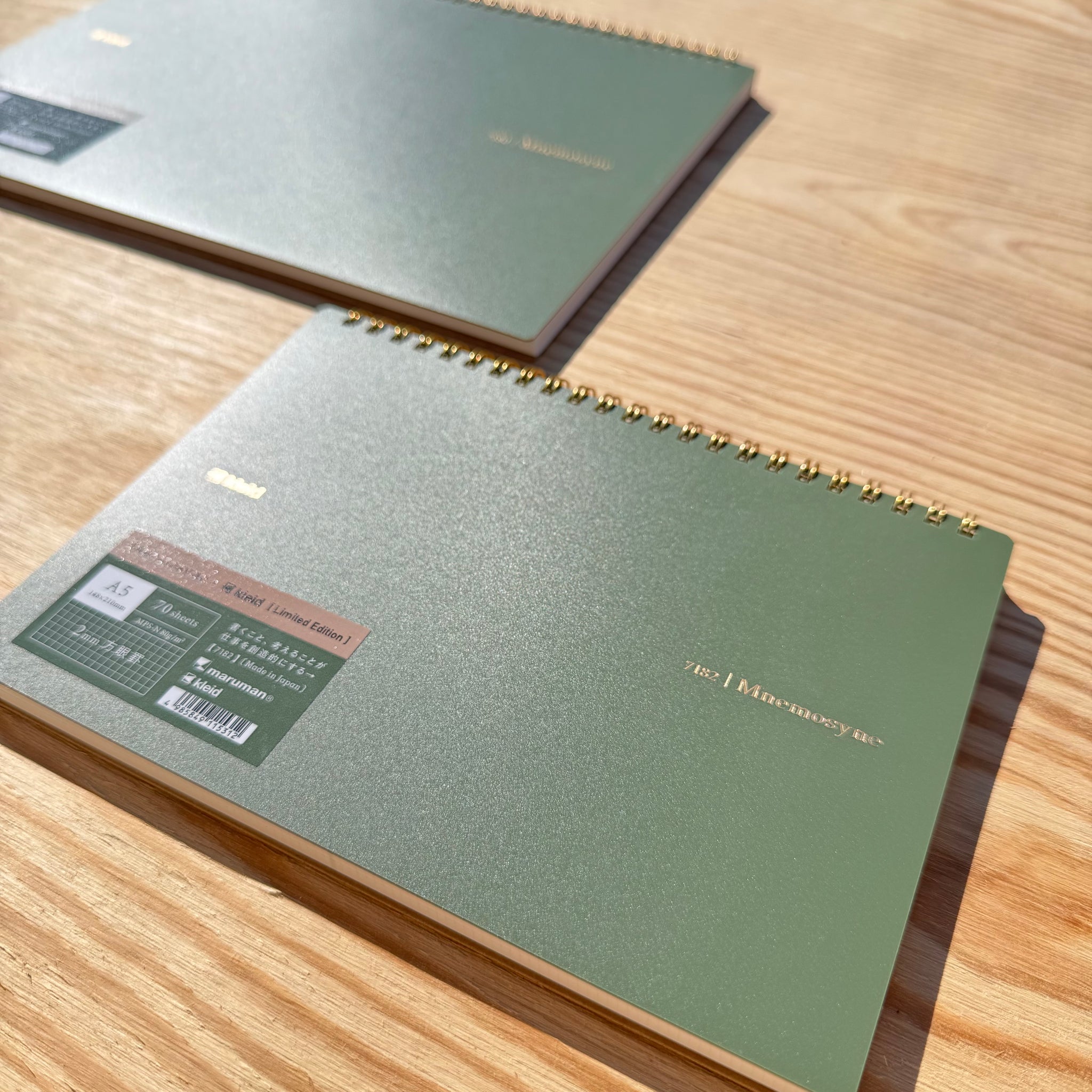 Mnemosyne x Kleid Notebooks, Japan