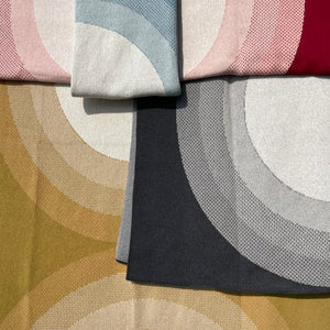 Modern Full Circle Throw by Kelly Harris Smith for In2Green