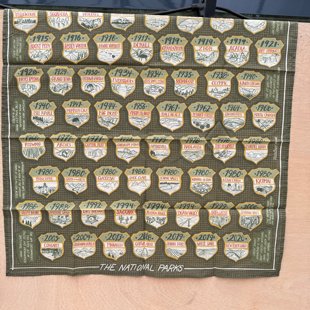 National Parks Bandana by Handker