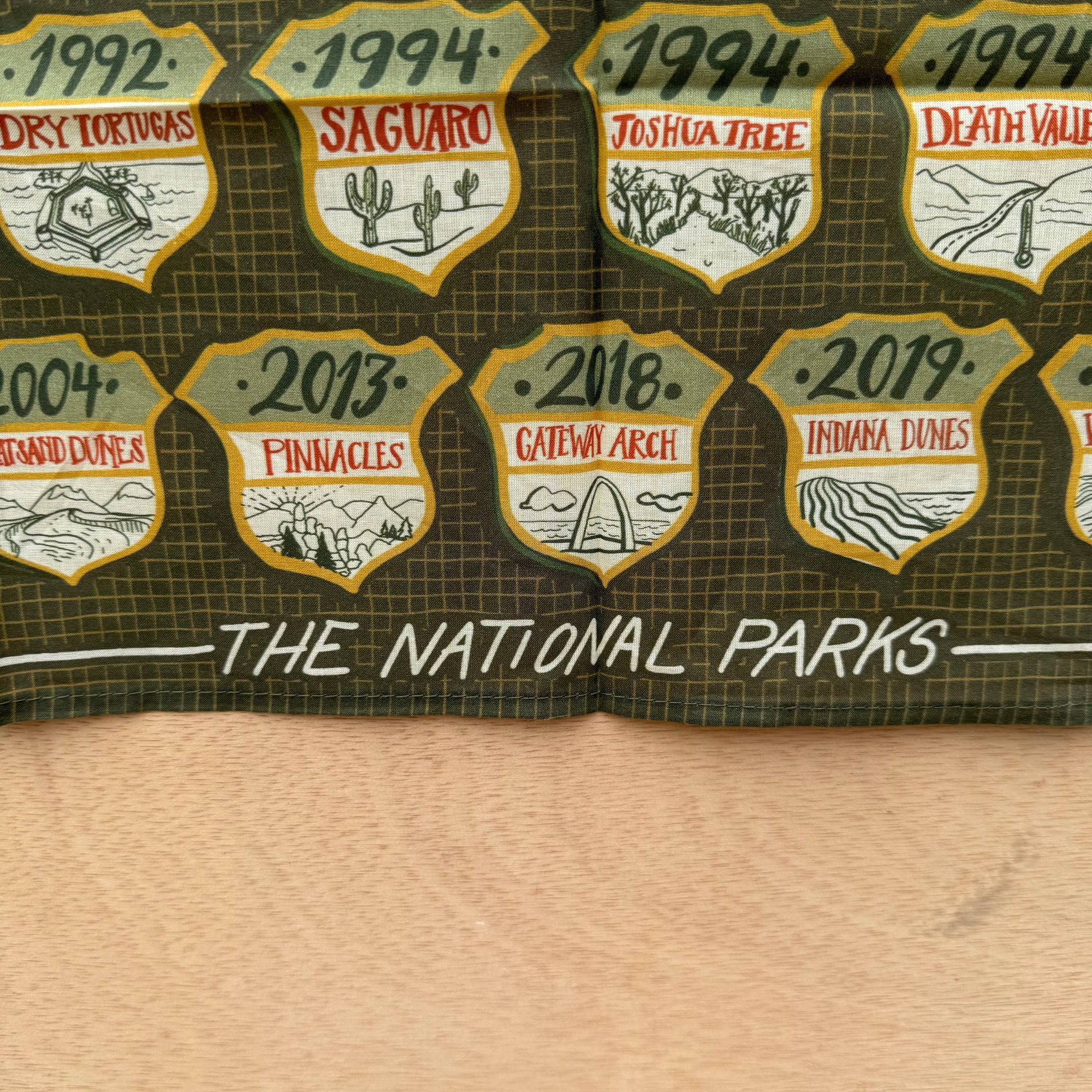 National Parks Bandana by Handker