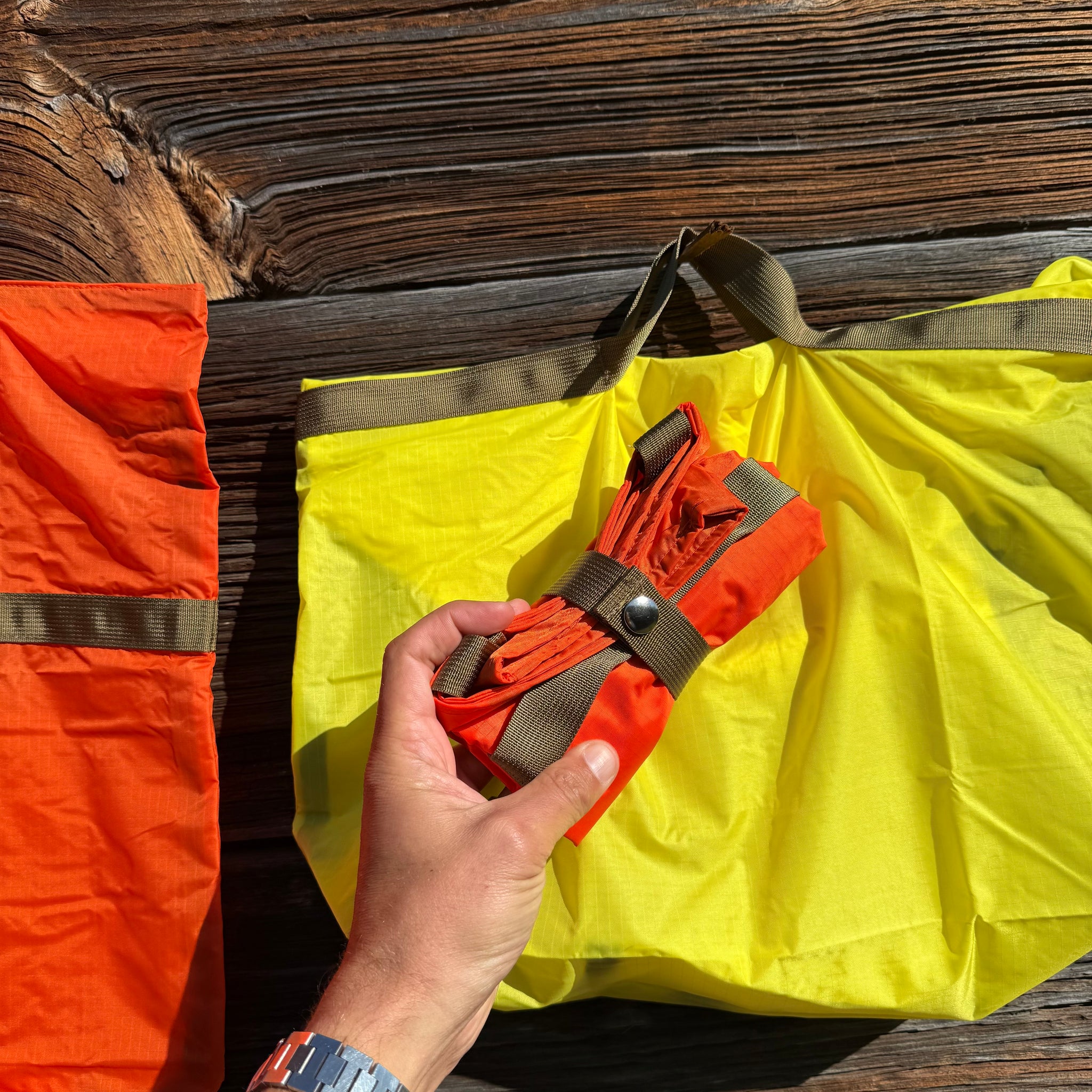 Nylon Ripstop Medium  2-way Bag by 8.6.4 Design