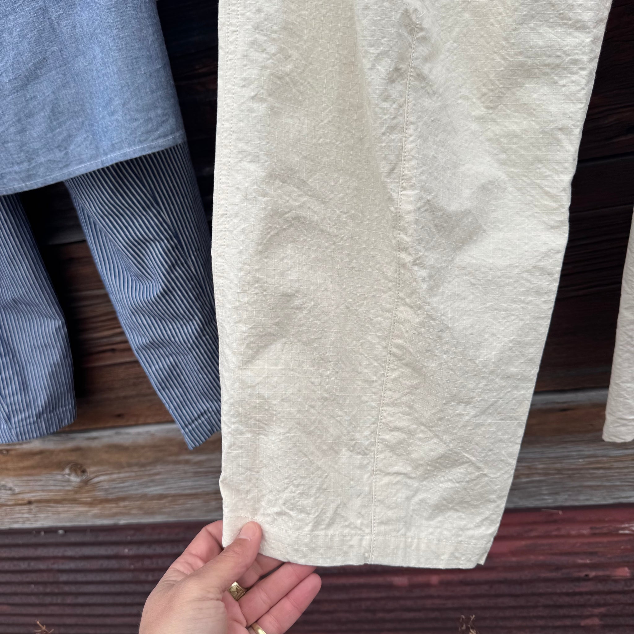 Organic Cotton Ripstop Patissier Pants by Sarahwear