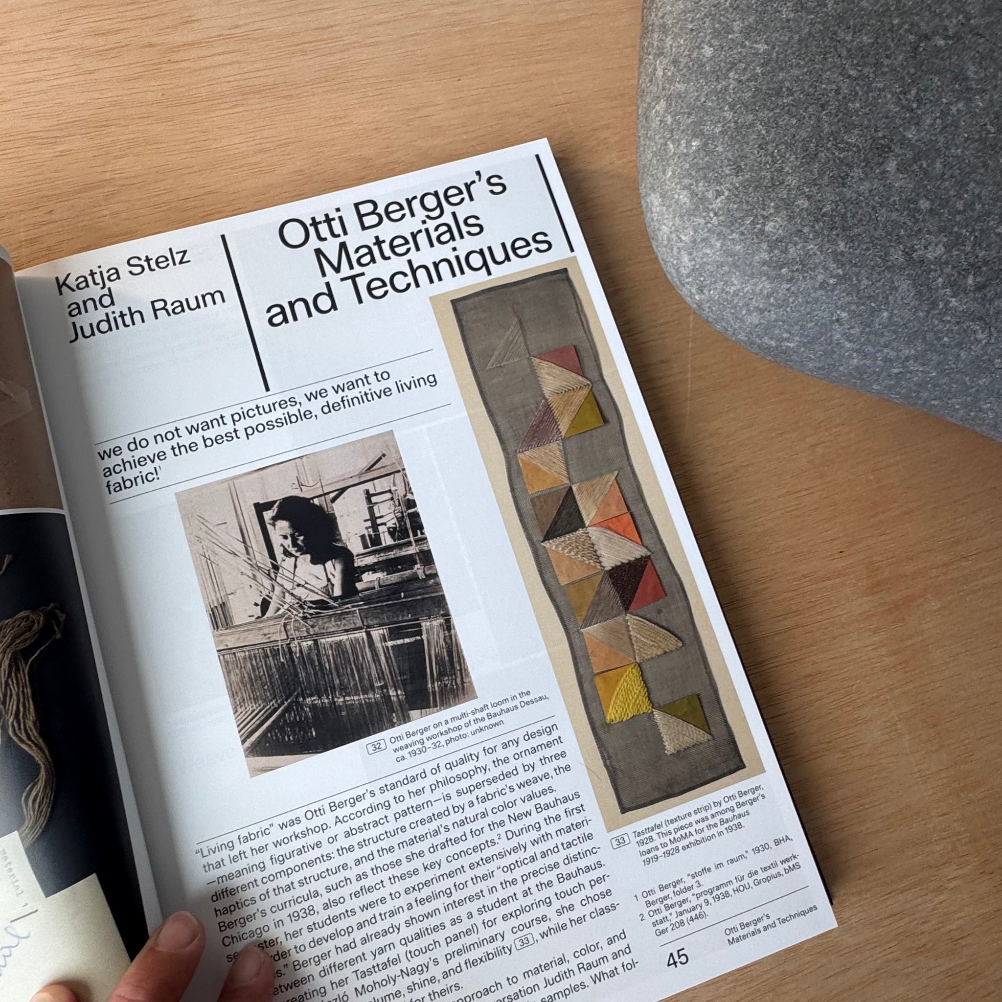 Otti Berger: Weaving for Modernist Architecture