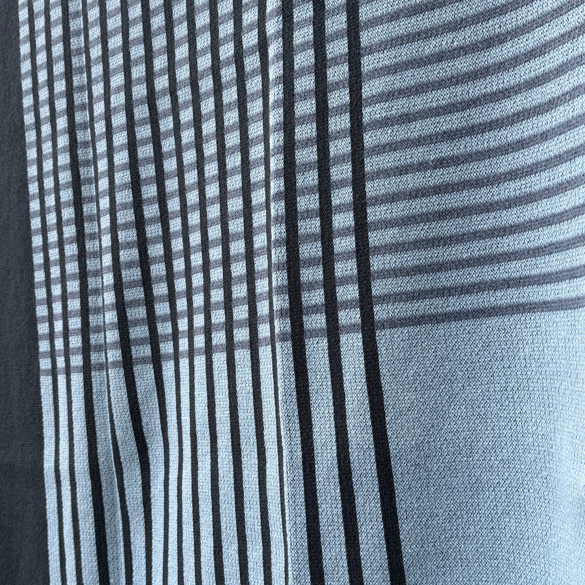 Overlap Throw in Blue by Kelly Harris Smith for In2Green