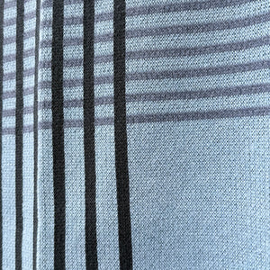 Overlap Throw in Blue by Kelly Harris Smith for In2Green