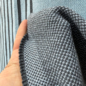 Overlap Throw in Blue by Kelly Harris Smith for In2Green