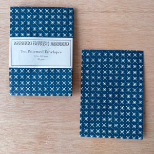 Packet of Ten Patterned Envelopes by Cambridge Imprint