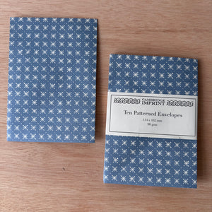 Packet of Ten Patterned Envelopes by Cambridge Imprint
