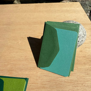 Pack of 5 Mini Cards and Envelopes by Le Typographe