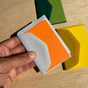 Pack of 5 Mini Cards and Envelopes by Le Typographe