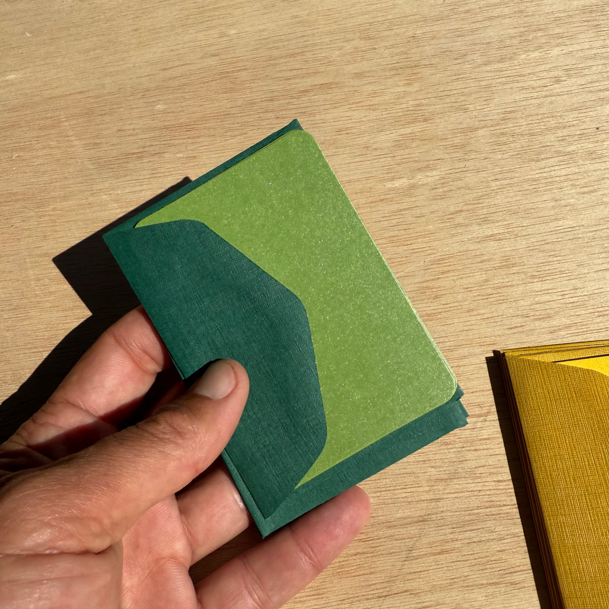 Pack of 5 Mini Cards and Envelopes by Le Typographe
