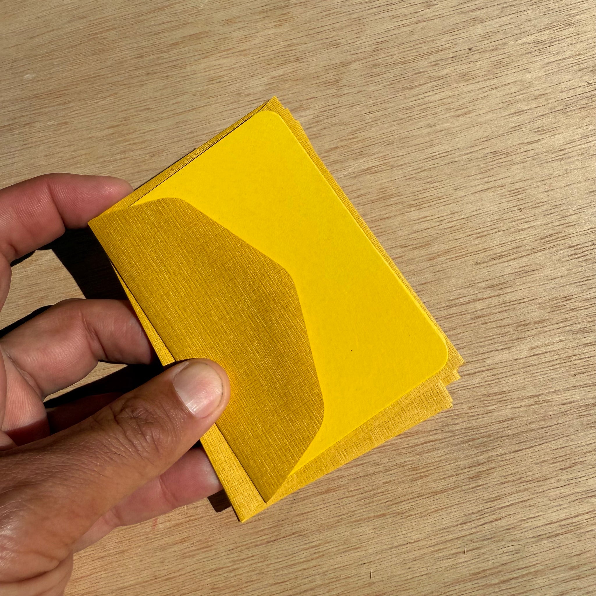 Pack of 5 Mini Cards and Envelopes by Le Typographe