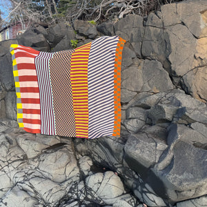 Pattern Patch Throw, Multi 2 by Verloop Knits