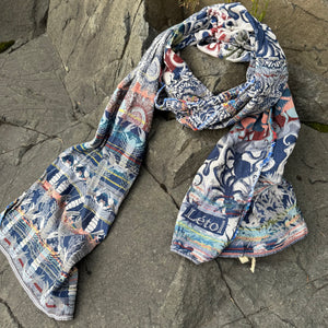 Paul Jacquard Scarf in Jeaner by Letol