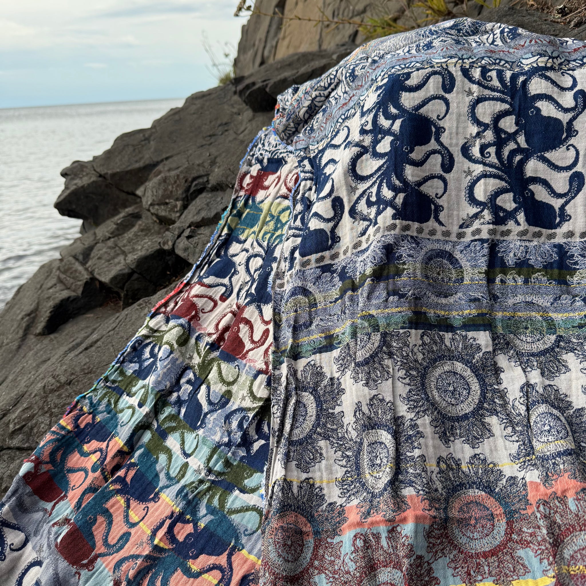 Paul Jacquard Scarf in Jeaner by Letol