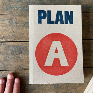 Plan A and Plan B Notebook by Sukie