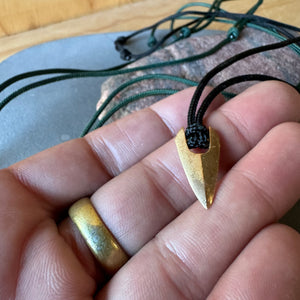 Pointed Pendant Necklace by Bryan Hansen Metals