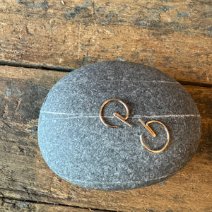 Power Up 14k Gold fill Earrings by 8.6.4 Design