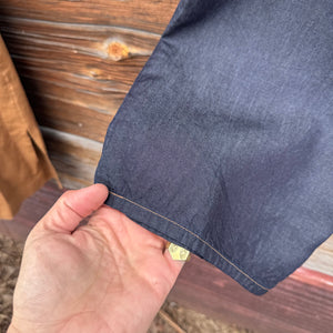 Ranch Pant in Indigo Cotton and Tencel Denim by Sarahwear