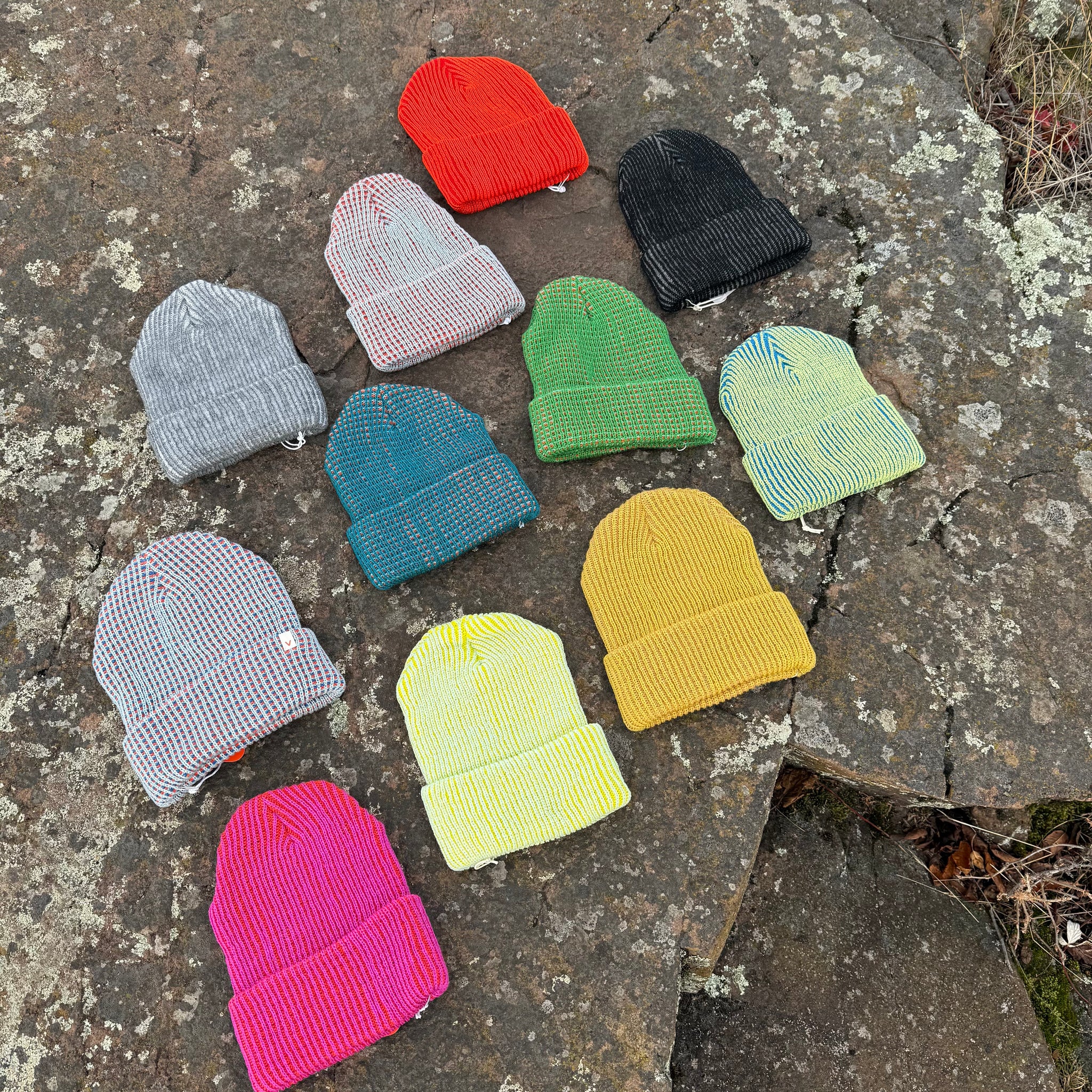 Rib Knit Hat by Verloop Knits - Exclusive Colors for UPSTATE MN!