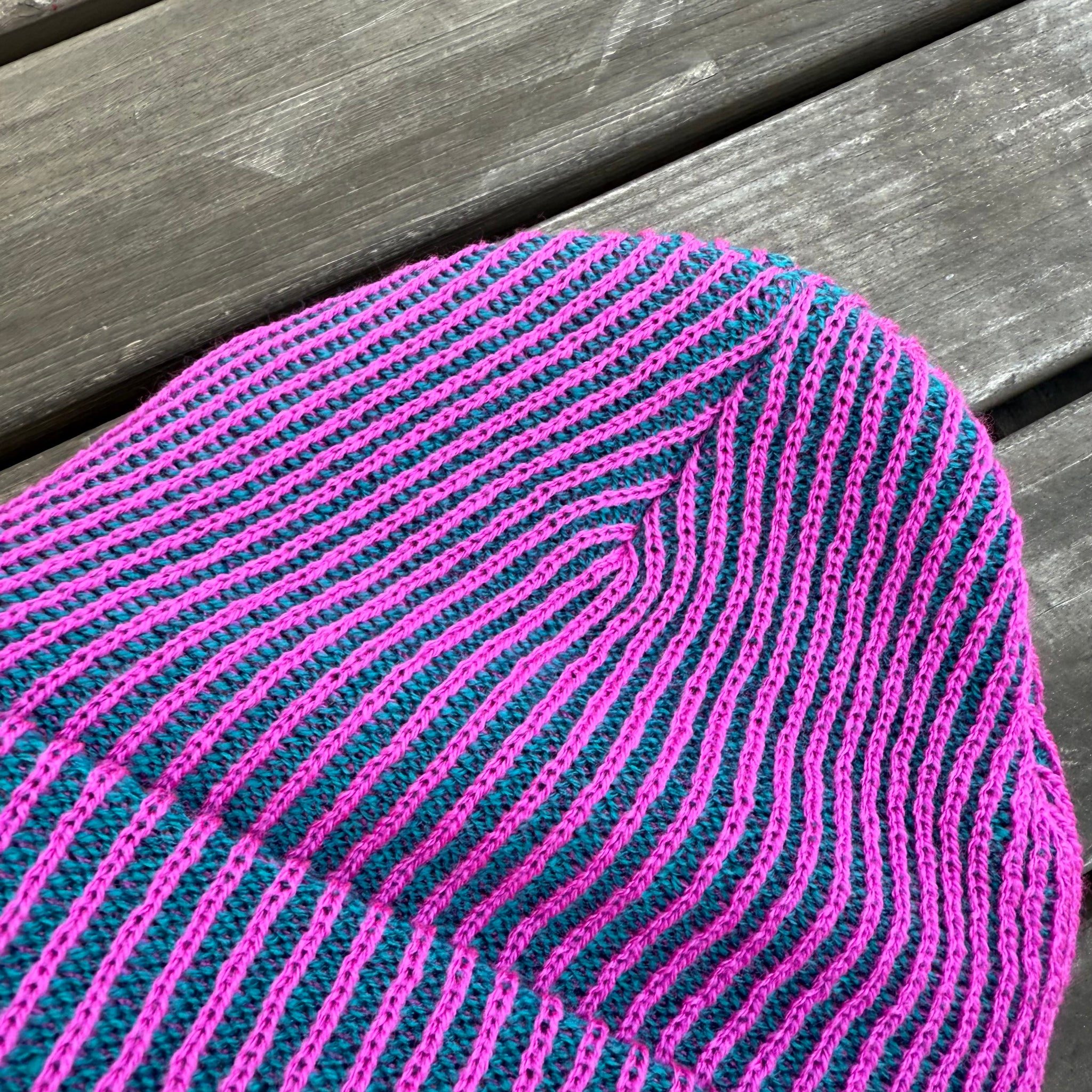 Rib Knit Hat by Verloop Knits - Exclusive Colors for UPSTATE MN!